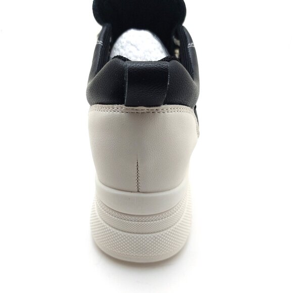 Women's Black and White Ashangyi Platform shoes  - Size 6 - Picture 8 of 11